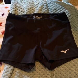 Mizuno Women's Black Athletic Shorts